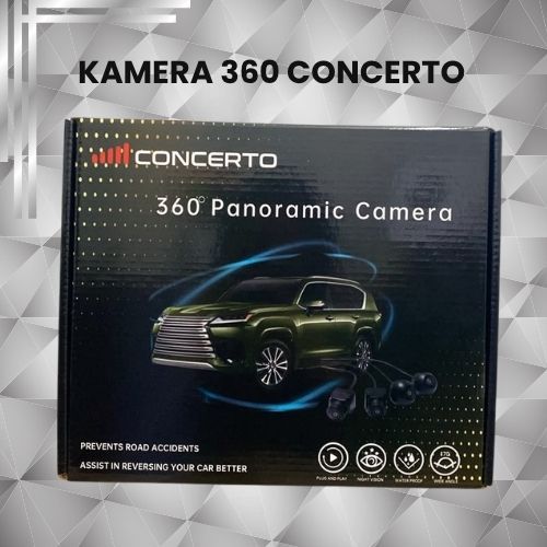 Kamera 360 Mobil - Kamera 360 Concerto - Kamera Parkir Mobil - Plug N Play - 100% Original
