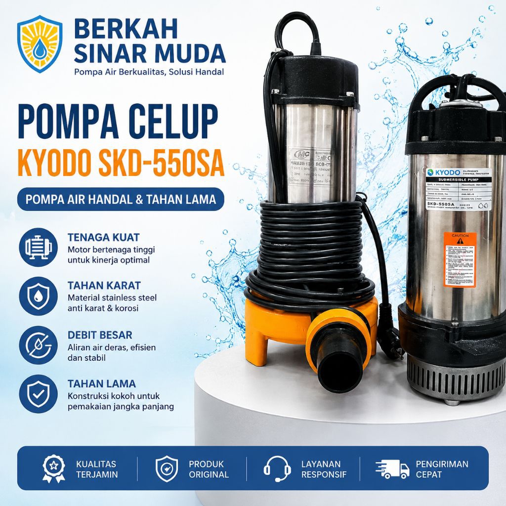 Pompa Celup MC Pumps WSD 20-12-1,5CD 2HP 2"