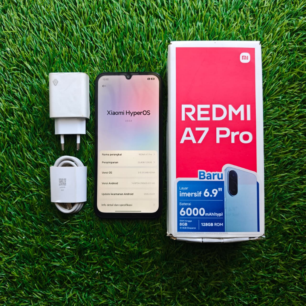 XIAOMI REDMI A7 PRO SECOND 4/128GB HP SECOND HP SEKEN HP BEKAS HP MURAH