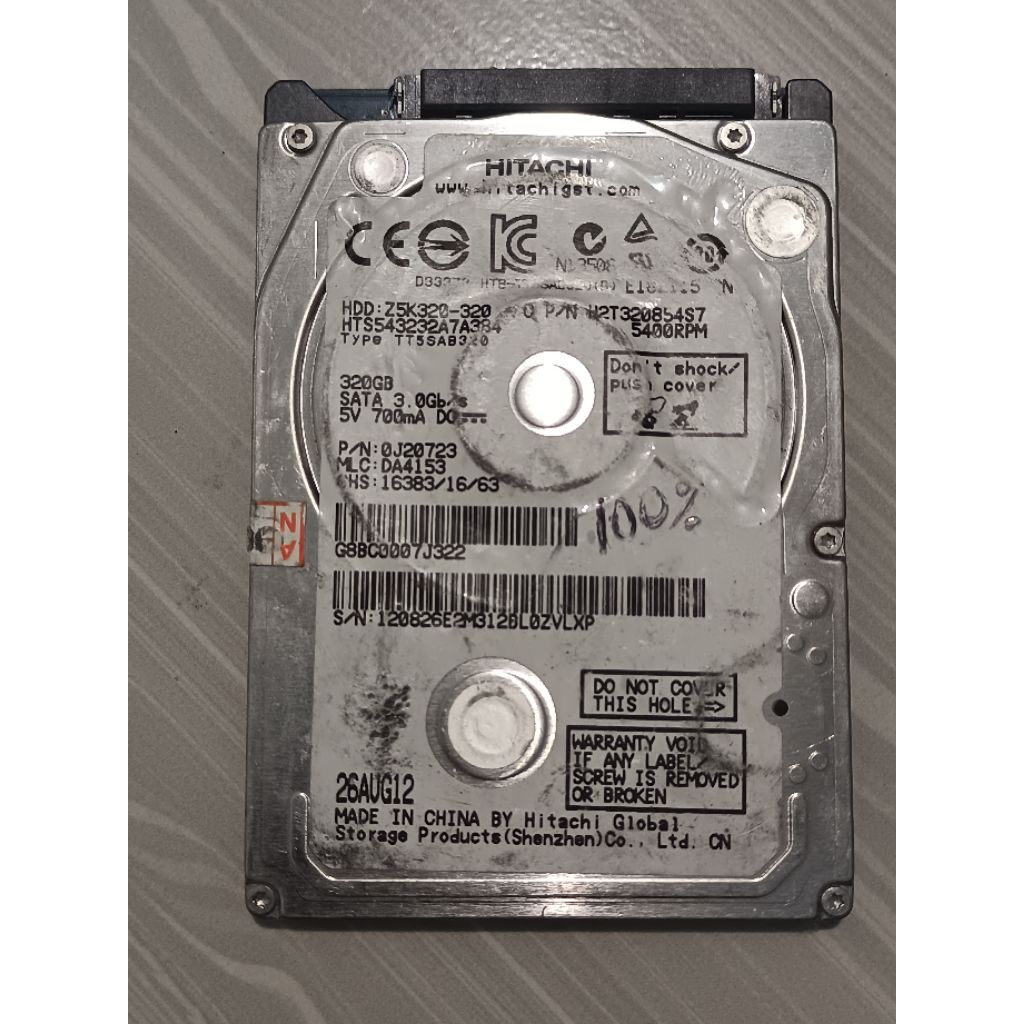 Hardisk Laptop 320GB