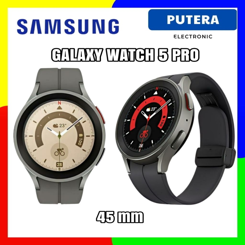 SAMSUNG SMART WATCH GALAXY WATCH 5 PRO 45mm Jam Tangan Pintar