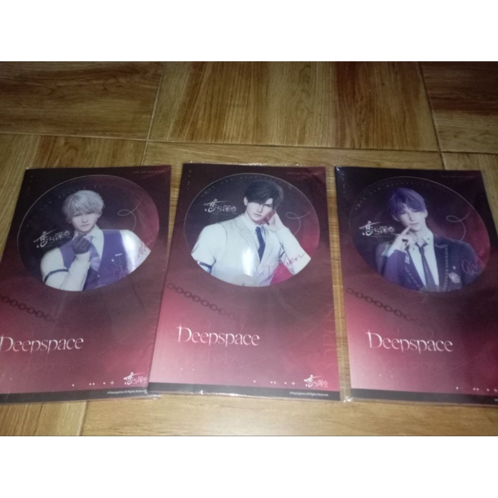 Official Merchandise Raster Fan (kipas) / Zayne/Rafayel/Xavier Love and Deepspace