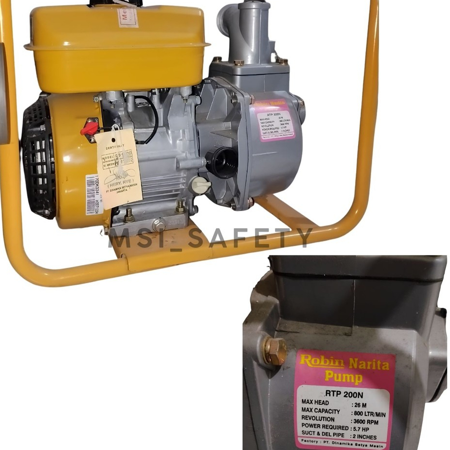 RTP200N MESIN POMPA ALKON ROBIN WATER PUMP 2" 2 INCH