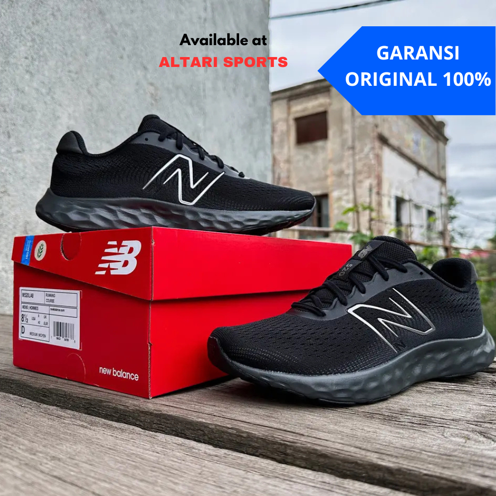 SEPATU LARI RUNNING PRIA NB 520 M520LA8 ORIGINAL