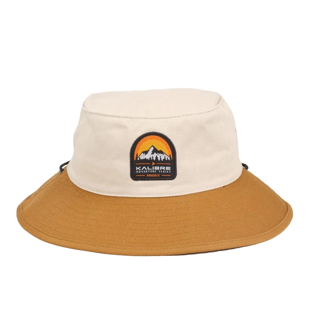 Kalibre Topi Rimba Bucket Cream-Khaki Art 940162243 Aktivitas Outdoor