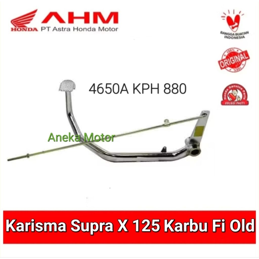 4650A KPH 880 AHM Pedal Rem Honda Karisma Supra X 125 Karbu Supra X 125 Fi Old Original Honda