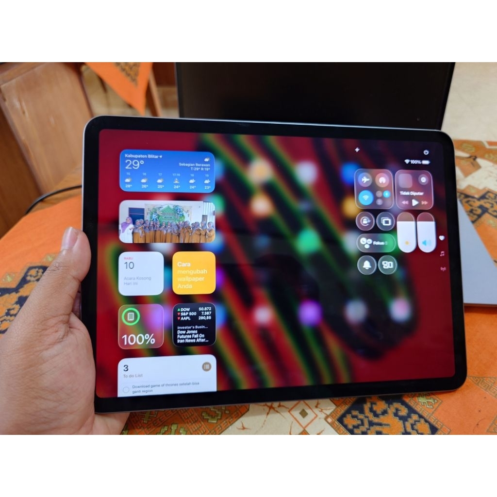 Apple iPad Pro 11" 256GB 2018 Wifi, Nominus, iPadOS 26.5