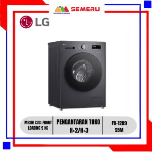LG MESIN CUCI FRONT LOADING 9 KG FB-1209 S5M