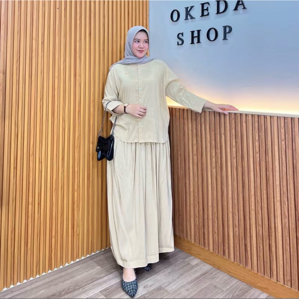Nanja setrok by OkedaShop simple elegan