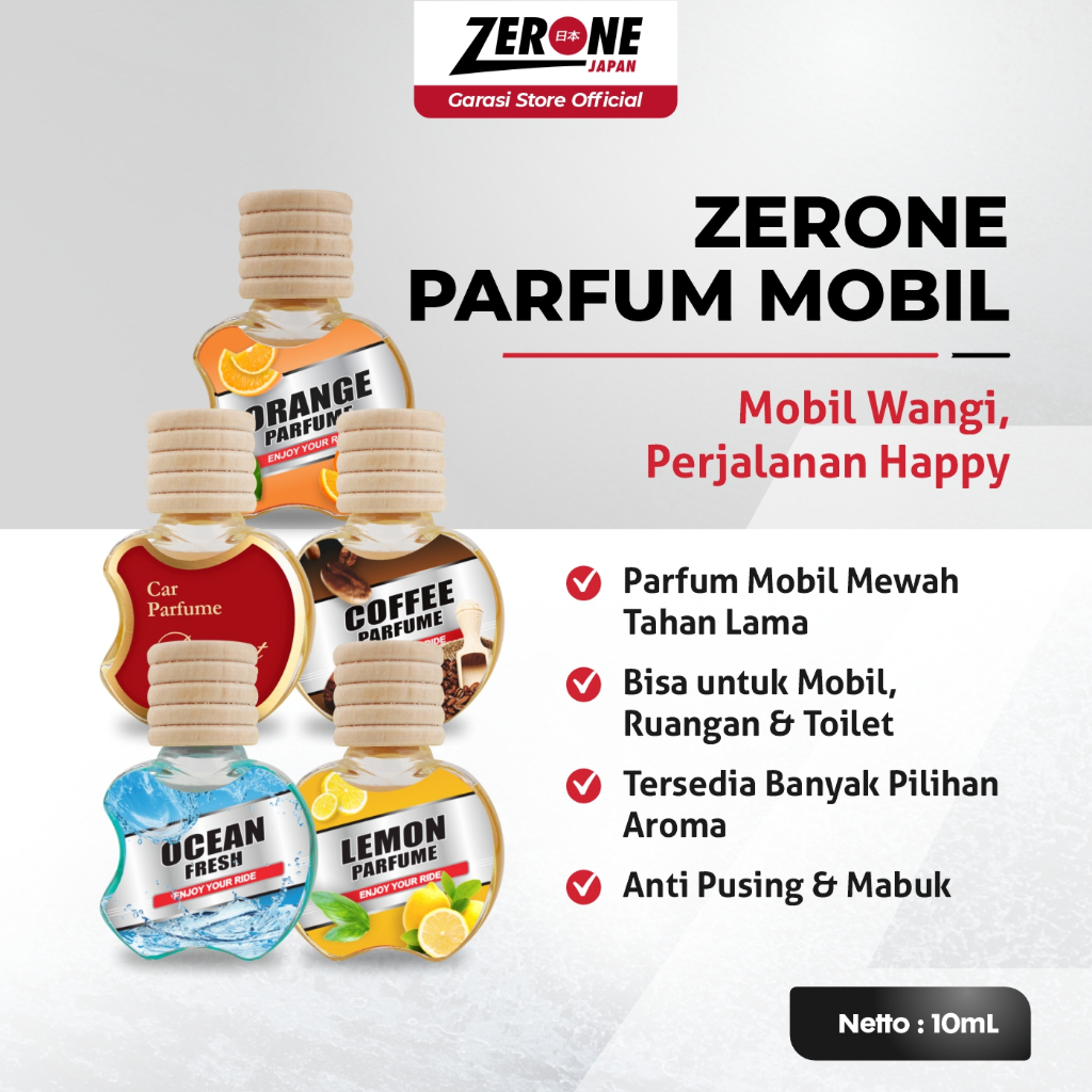 Parfum Mobil Zerone Japan Mewah Anti Mabuk Tahan Lama