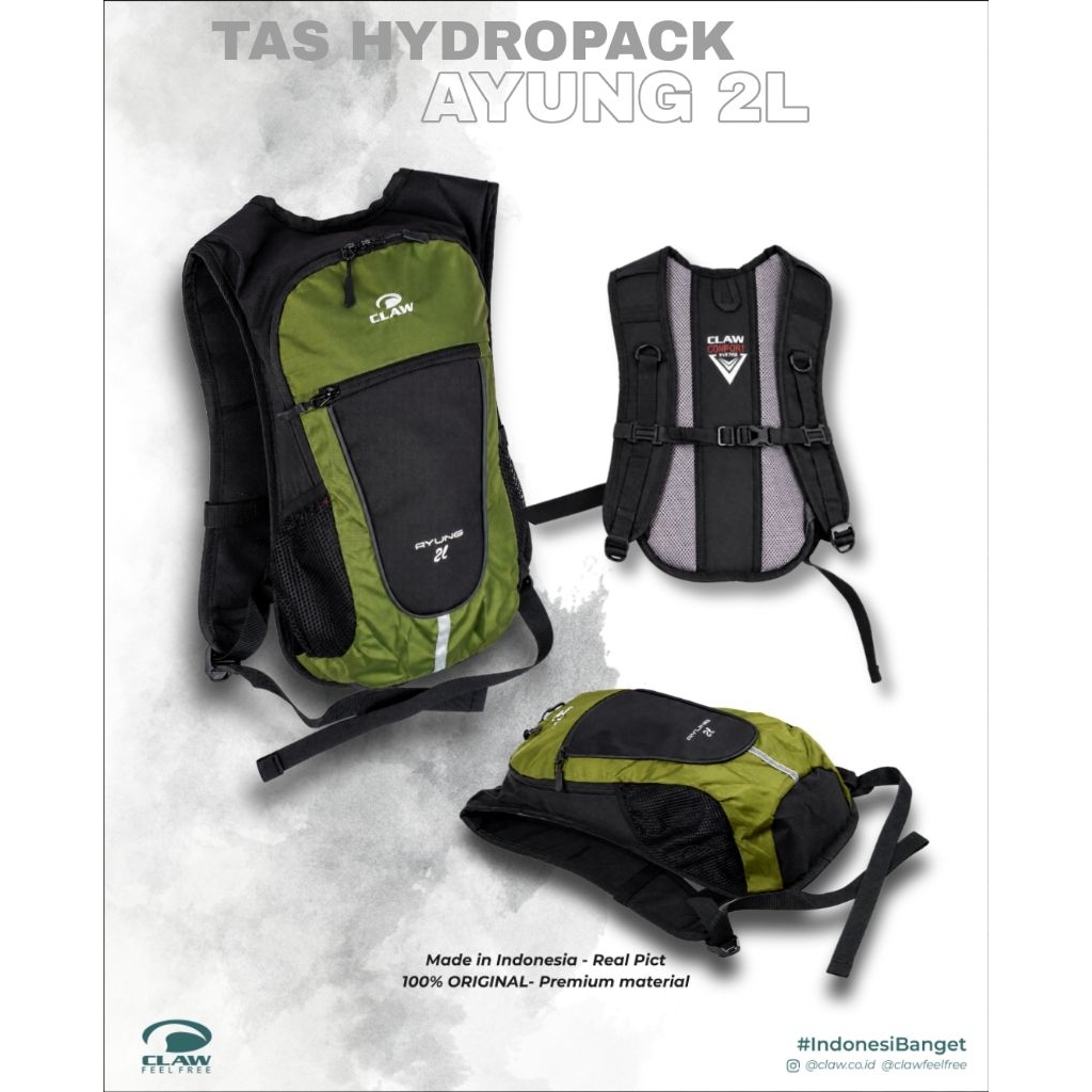 Tas Sepeda Claw / Series Ayung 2L / Tas Hydropack / ANMOUNT