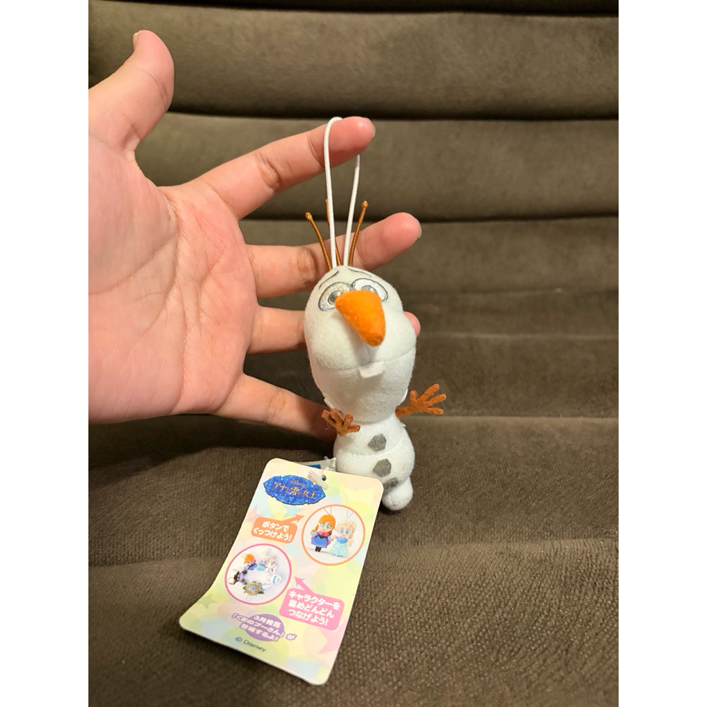 [BARU] Gantungan kunci/tas boneka salju Olaf Mungil newtag original