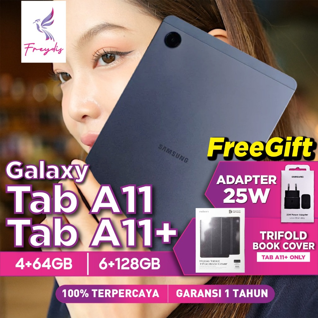 Samsung Galaxy Tab A11 A11+ Wifi 4G 5G 4/64 6/128 GB Tablet