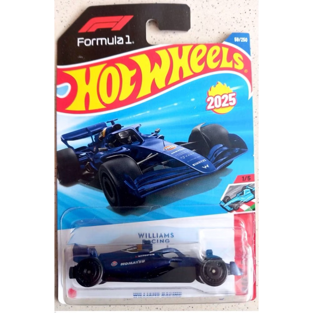 hot wheels F1 williams racing