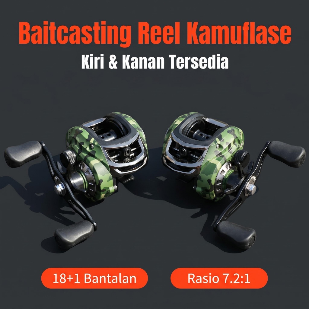 Power Hand Reel Pancing Memancing Rasio Gear 7.2:1 Max Drag 30KG Joran Pancing 2000 Bahan Metal reel