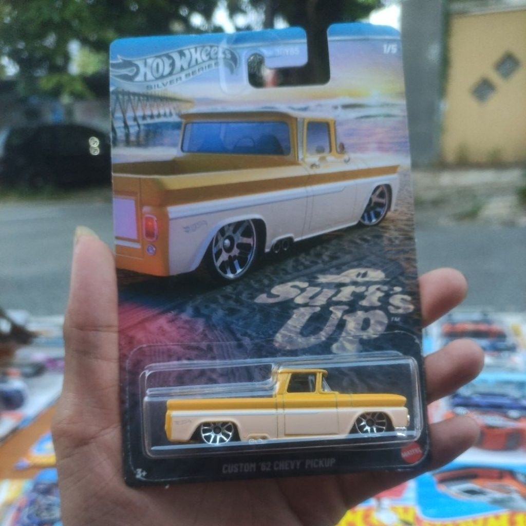 Custom 62 Chevy Pickup Hotwheels