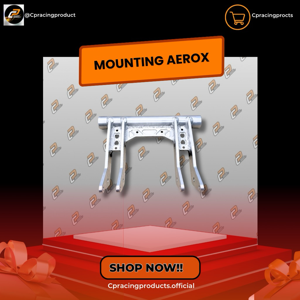 MOUNTING AEROX CUSTOM ALUMUNIUM CNC