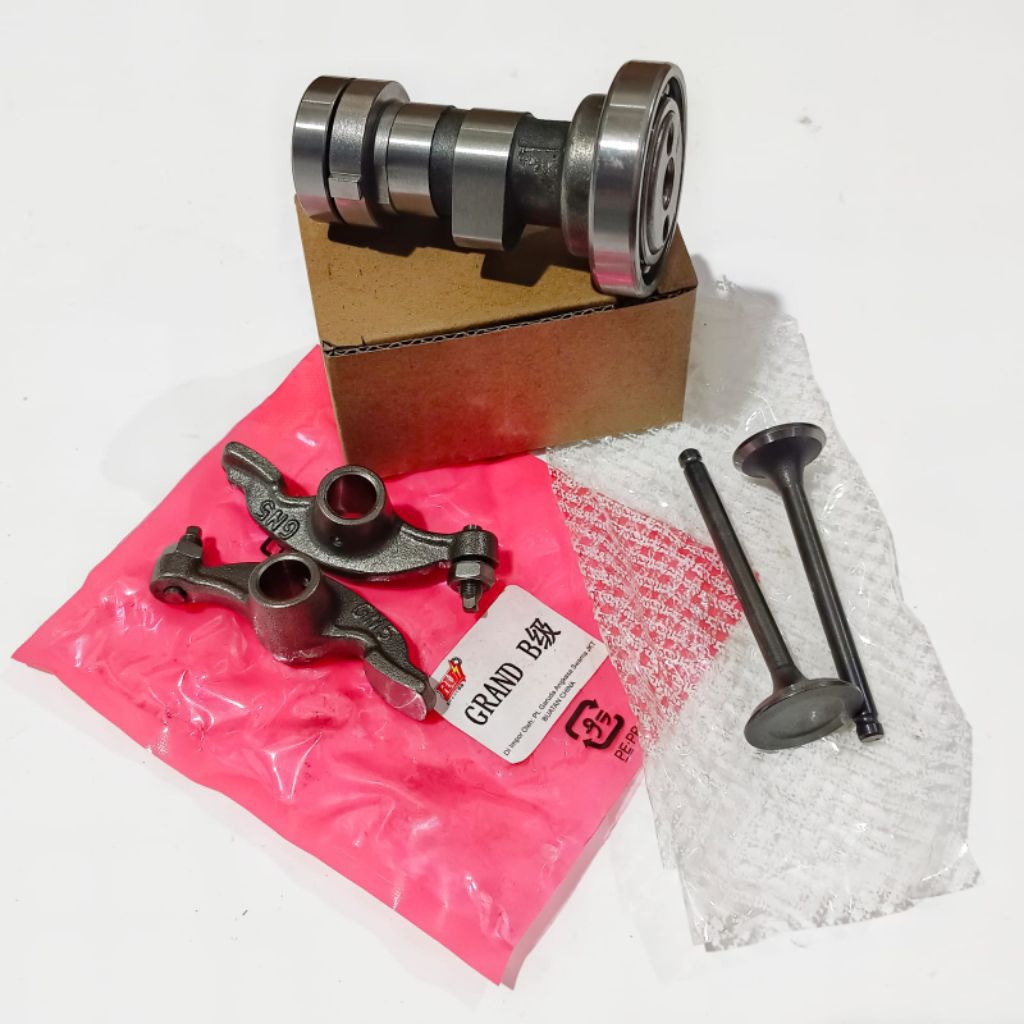 Noken As Camshaft Pelatuk Klep Set Payung Grand Supra Fit Prima Astrea Legenda Revo Honda GN5 Paket