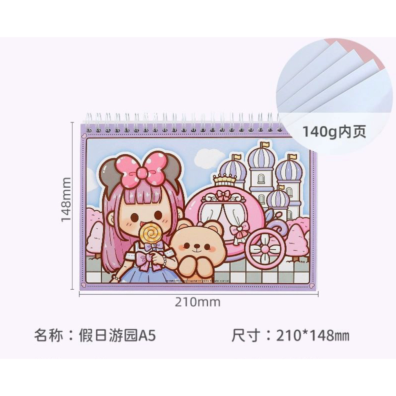 Sticker Buuk kecil lucu imut 3D