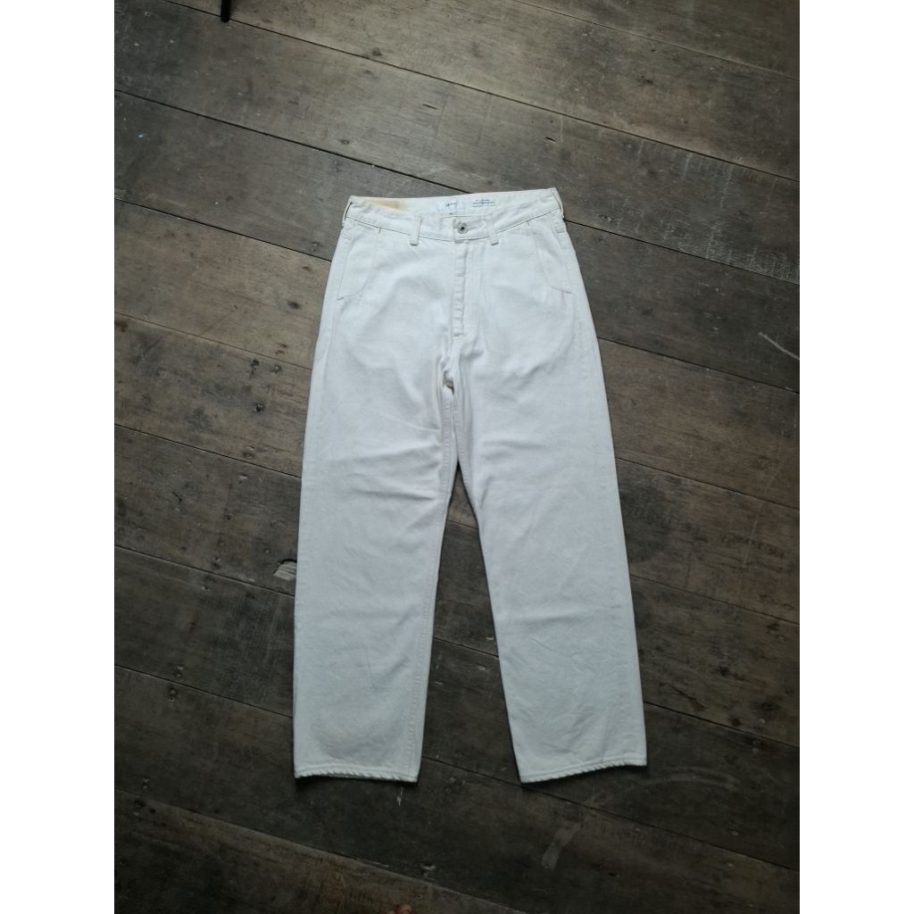 STILL BY HAND x URBAN RESEARCH DOORS 20SS Kolaborasi Khusus UNIFY Celana Denim Selvedge High Waist S