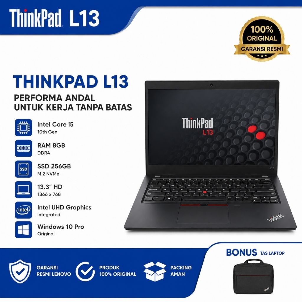 Lenovo Thinkpad L13 - i5 gen 10