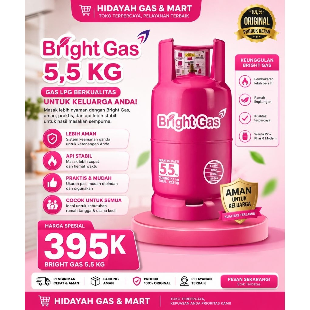 brigth gas5,5kg