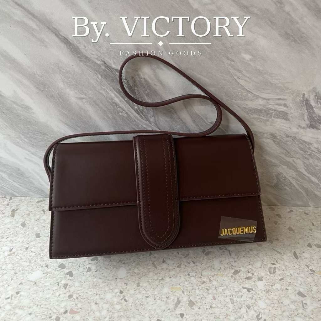 TAS SELEMPANG WANITA JACQUEMUS UK 27CM MODEL BOXY – SHOULDER BAG MINI ELEGAN SET BOX