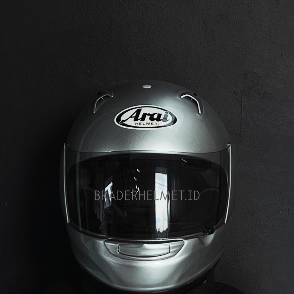 Helm Arai profile aliminum silver