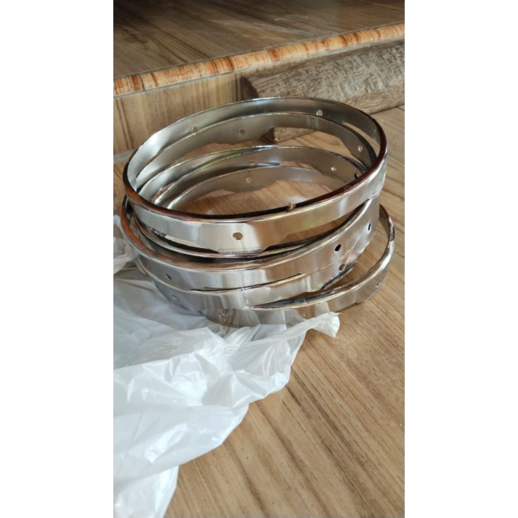 ring kendang dut ukuran 23,5cm  satuan dan lengkap