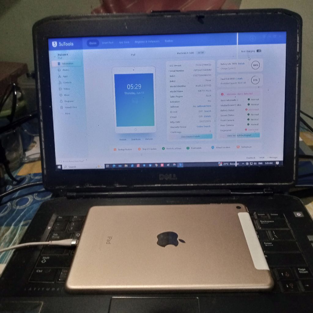 iPad Mini 4 64g Bypass Wifol