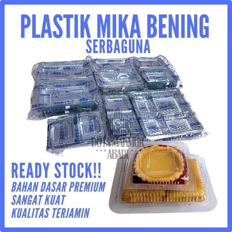 PALSTIK MIKA WADAH BERBAGAI MAKANAN RINGAN COCOK UNTUK USAHA UMKM