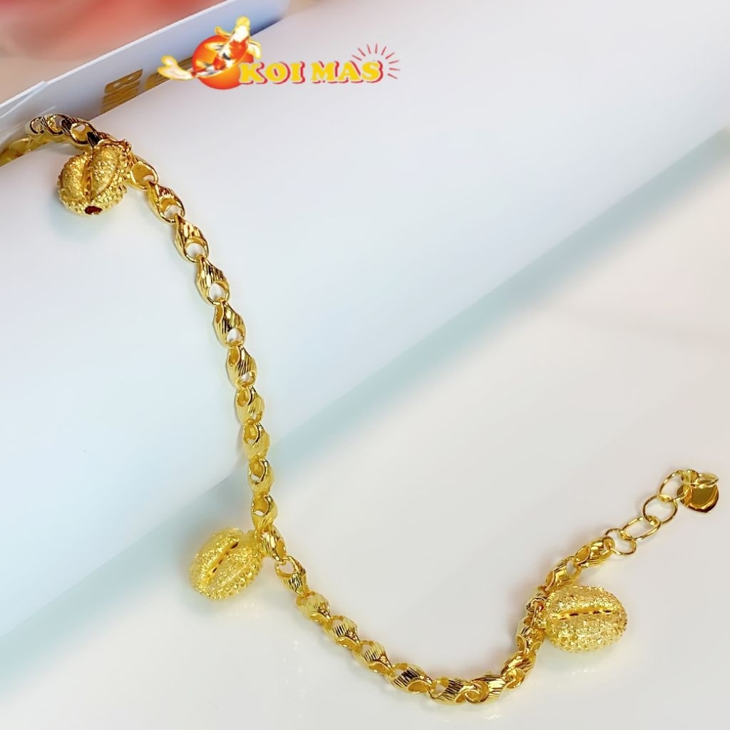 Gelang Rantai Emas Durian Viral