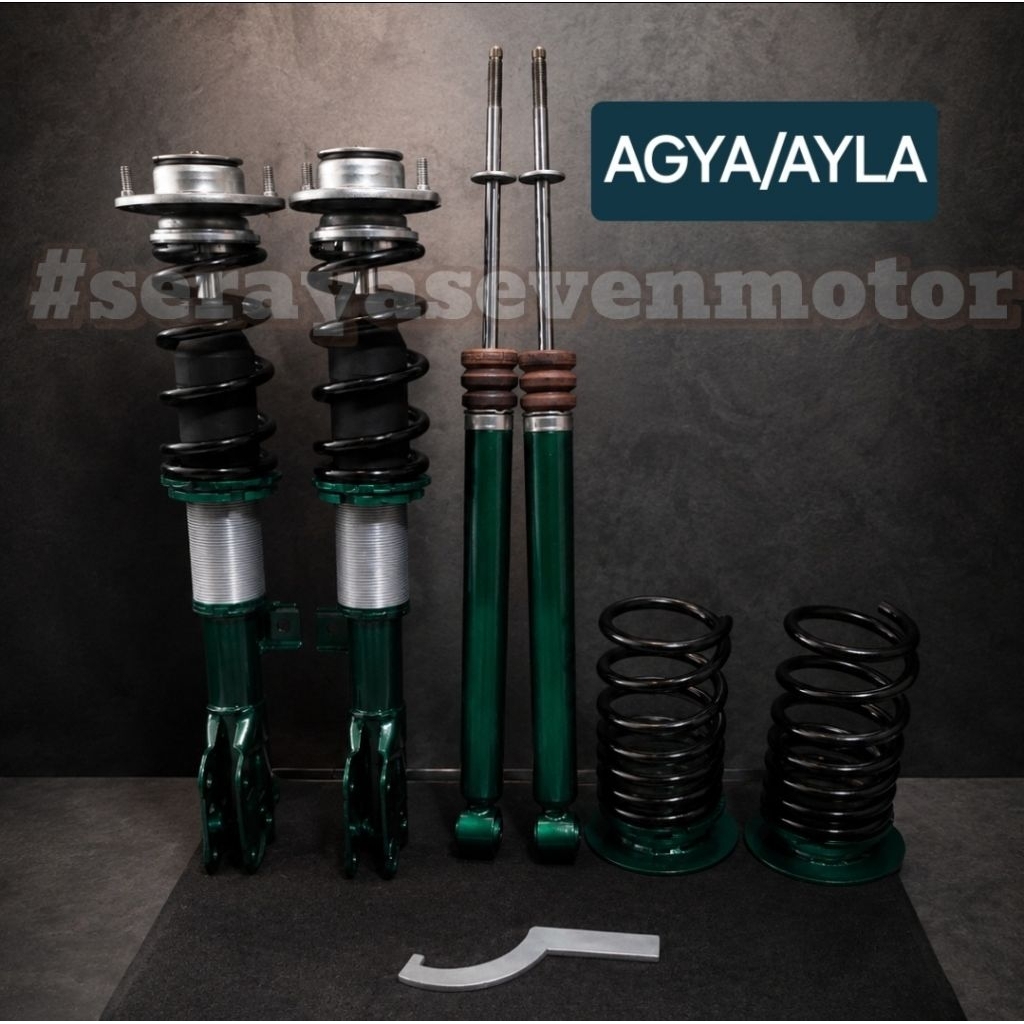 COILOVER COSTUM AGYA AYLA BERGARANSI ANTI KARAT ANTI DOL