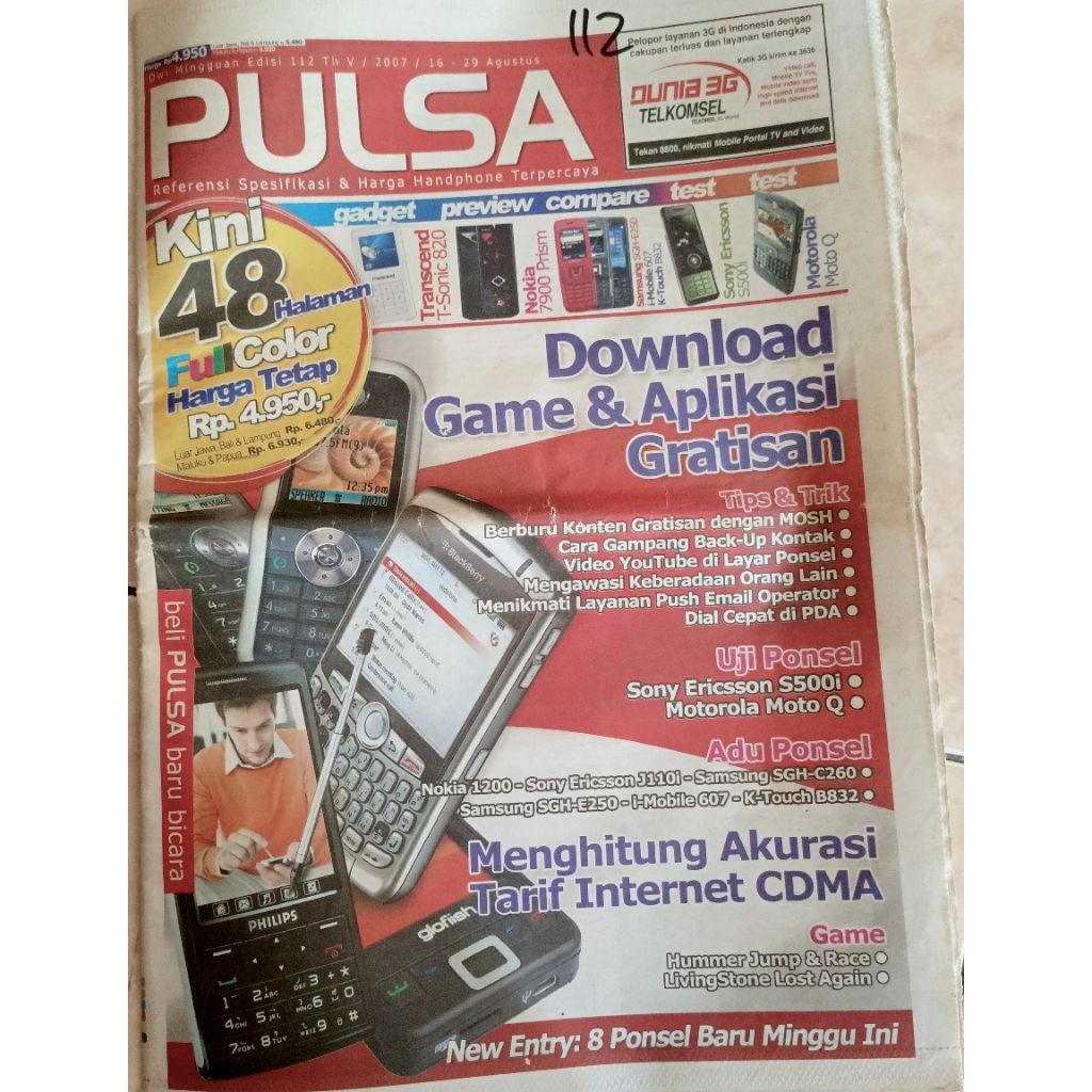 Tabloid PULSA edisi 112 buat nostalgia cek foto