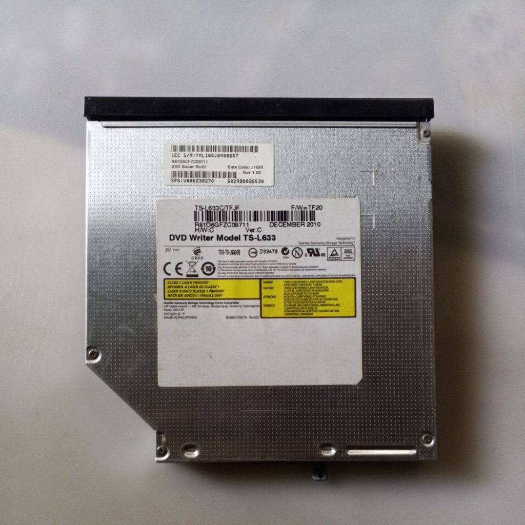 DVD laptop Toshiba Satelite C640