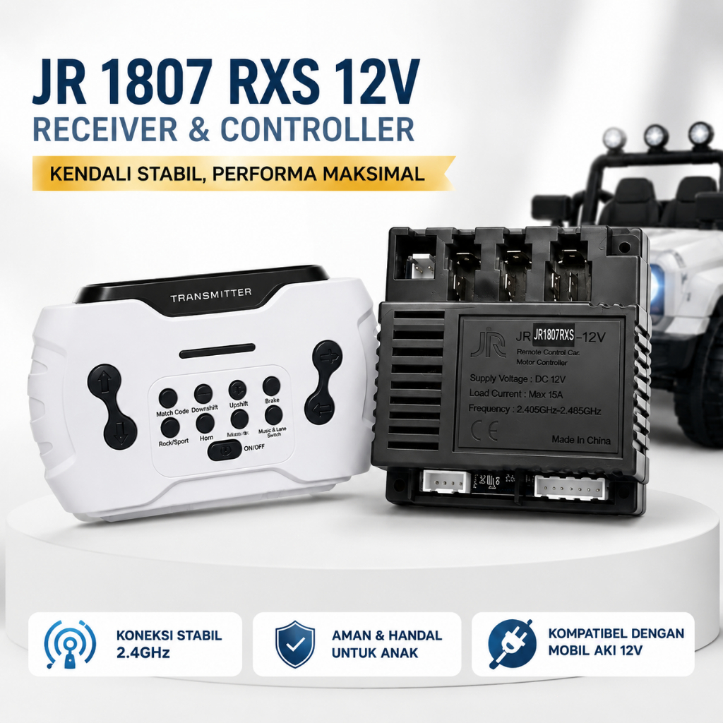Remote Control Panarima JR 1807 RXS 12V Remot Pengganti JR1807RXS