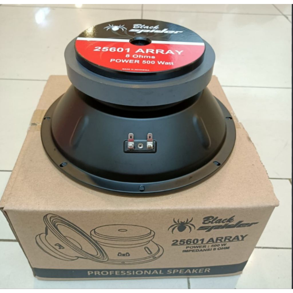 SPEAKER COMPONENT BLACK SPIDER ARRAY 25601 10 INCH BLACKSPIDER ARRAY 10 INCH