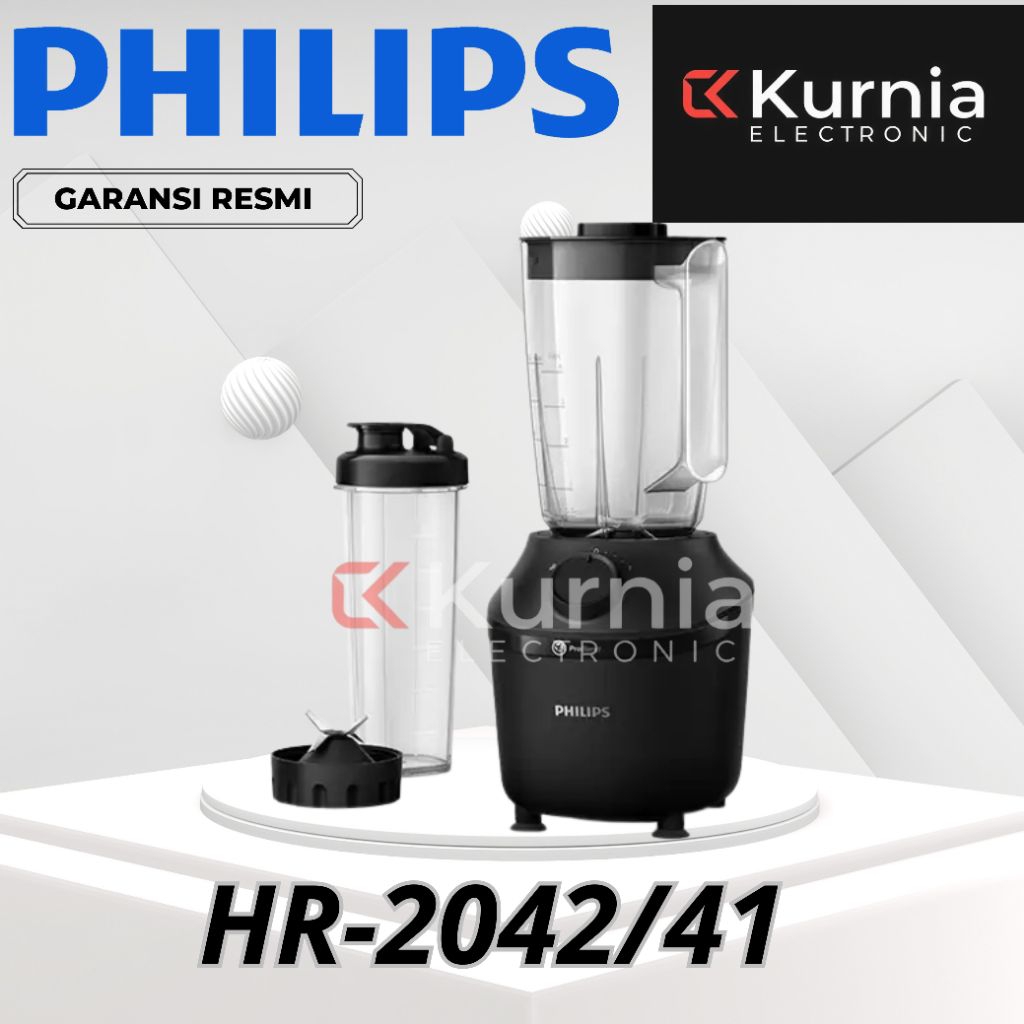 Philips Blender 3000
Series HR2042/41-290W Plastic - blender juicer, blender serbaguna, blender terb