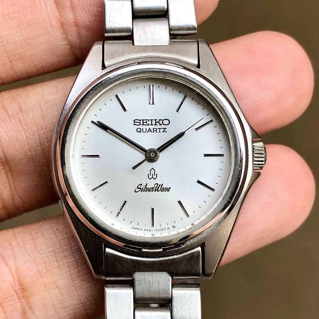 Seiko SilverWave Ladies Quartz 3421-0030