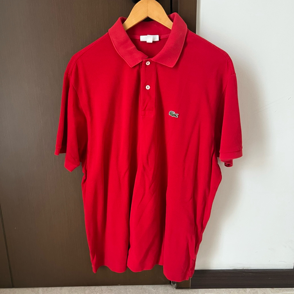 PL Lacoste polo shirt classic fit RED