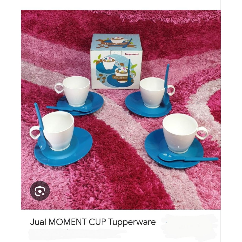 Tupperware Moment cup/Cangkir set tupperware
