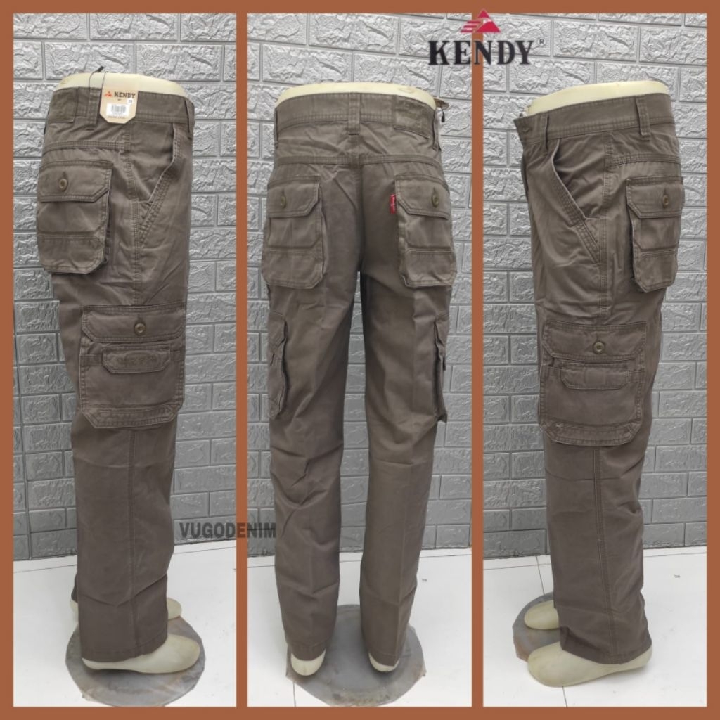 KENDY size 27-38 CELANA PANJANG CARGO KENDY / CELANA PANJANG CARGO COWOK / CELANA PANJANG GUNUNG KEN