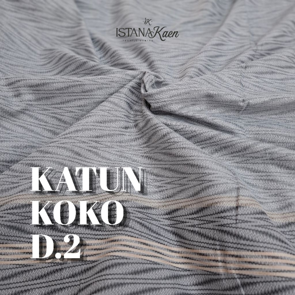 Katun Koko | Bahan Katun Koko | Kain Katun | Kain Katun Motif | Katun | Bahan Katun Meteran -ISTANAK