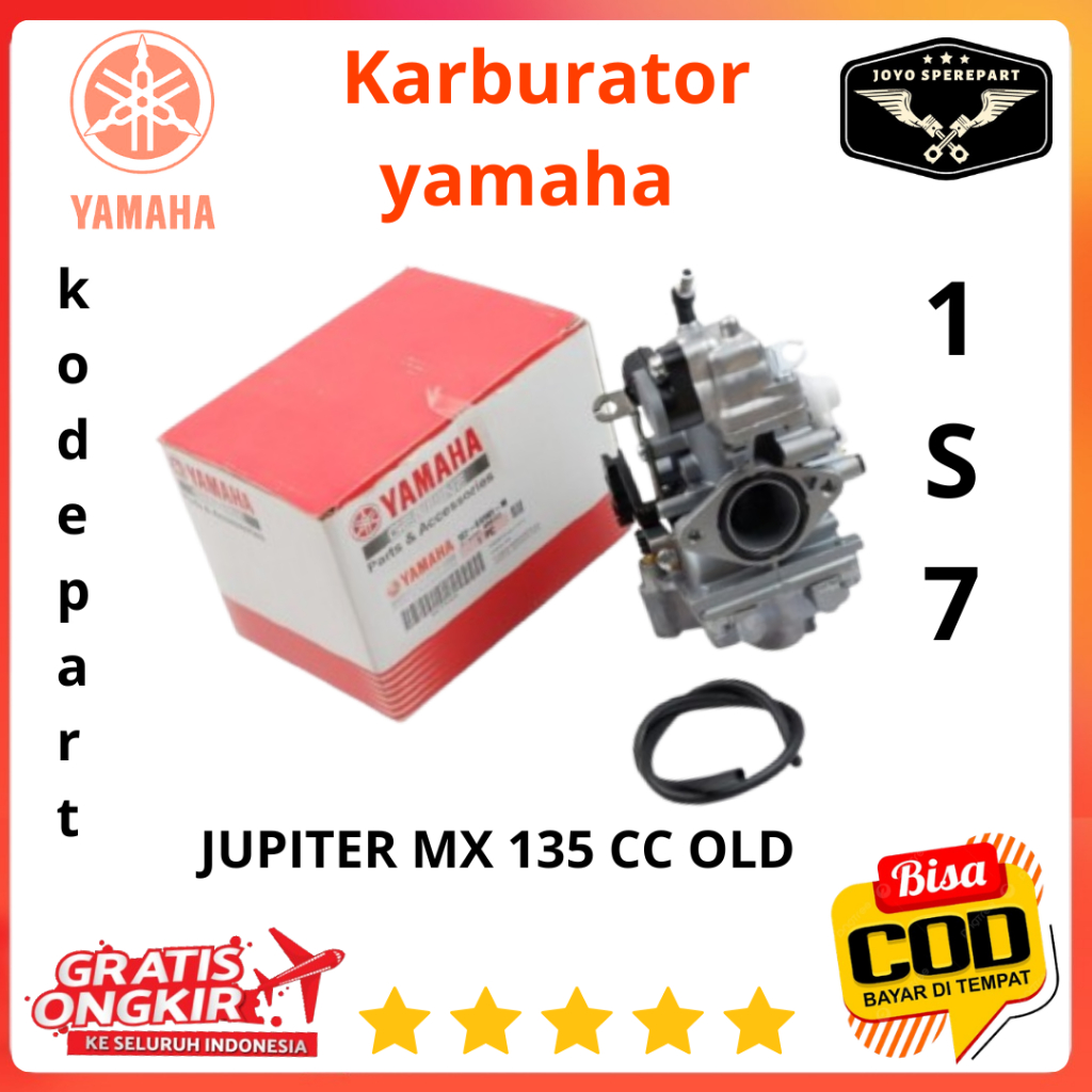 Karburator Jupiter MX 135 old 1S7 sparepart motor