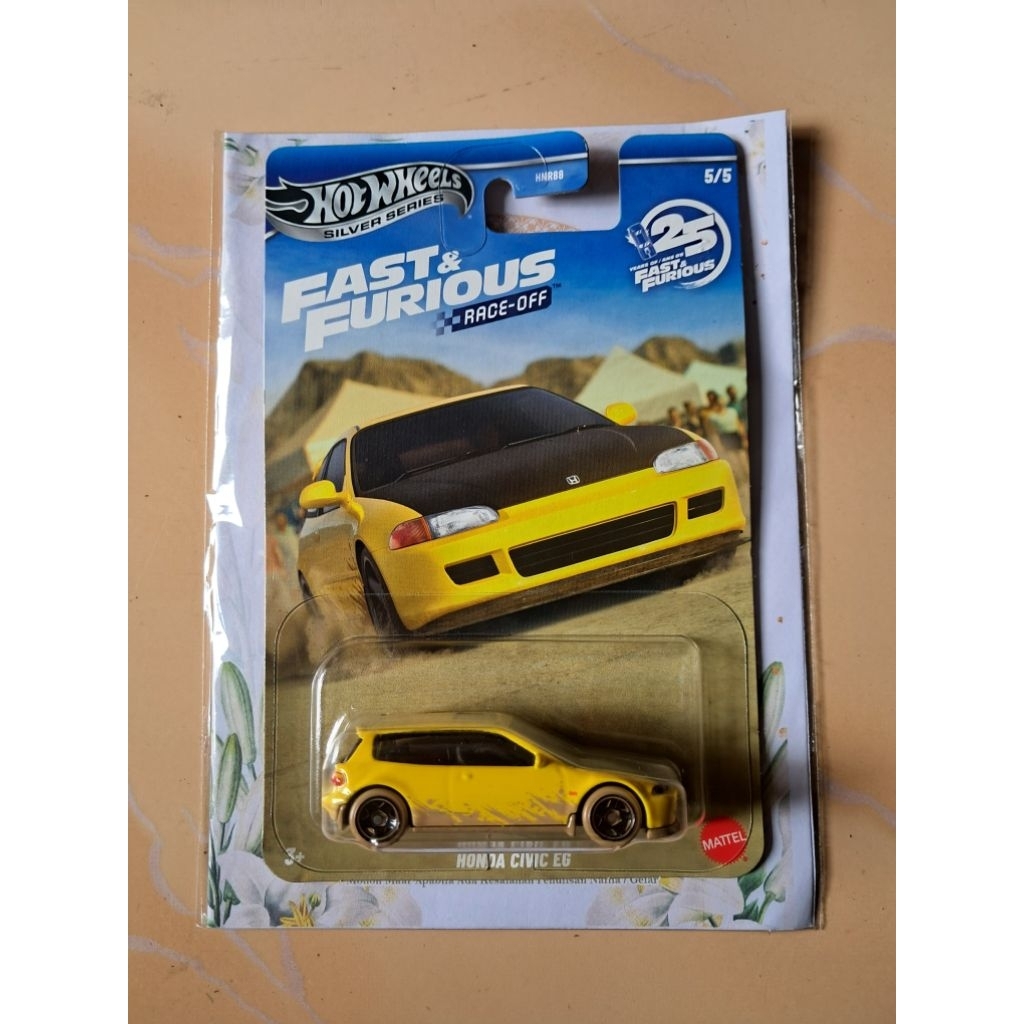 Hot Wheels Fast & furious Civic Lumpur MULUS