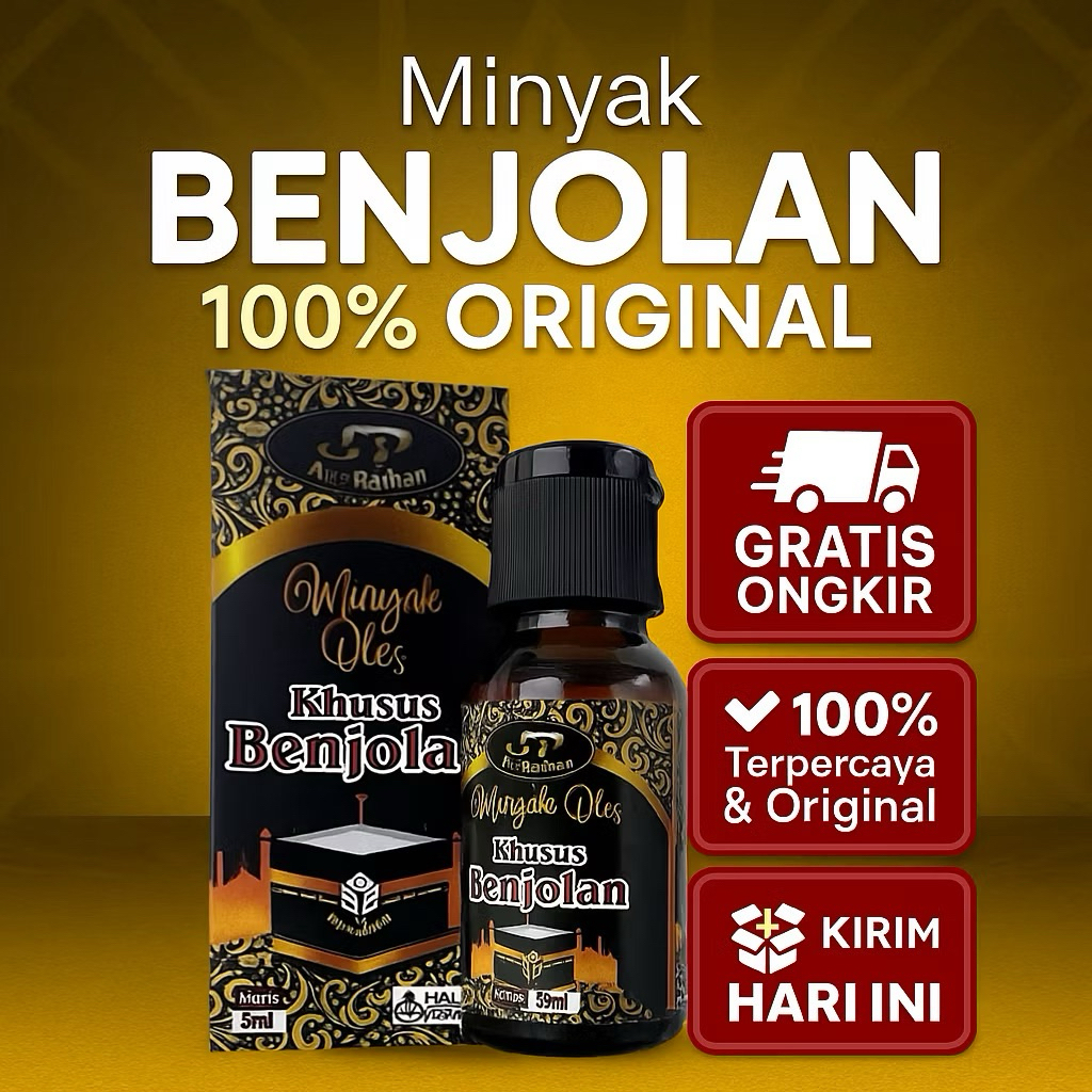 [ ORIGINAL ] MINYAK OLES BENJOLAN KISTA LIPOMA GONDOK KELENJAR TIROID UCIUCI