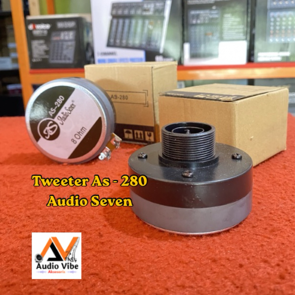 Tweeter As-280 Tweeter Audio Seven AS-280 Twiter as-280 Audio Seven twiter as-280