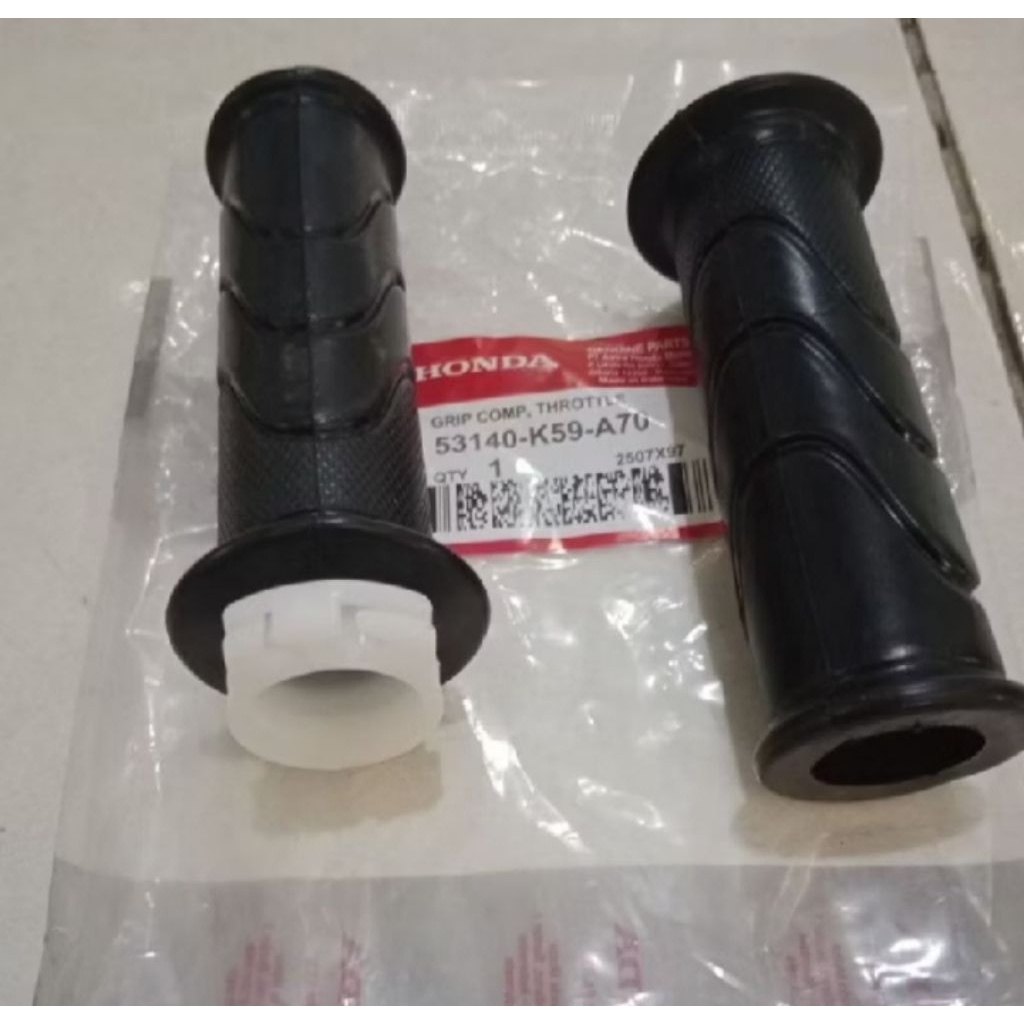 SEPASANG HANDGRIP KANAN KIRI VARIO 125 VARIO 150 HANDGRIP 1SET VARIO K59