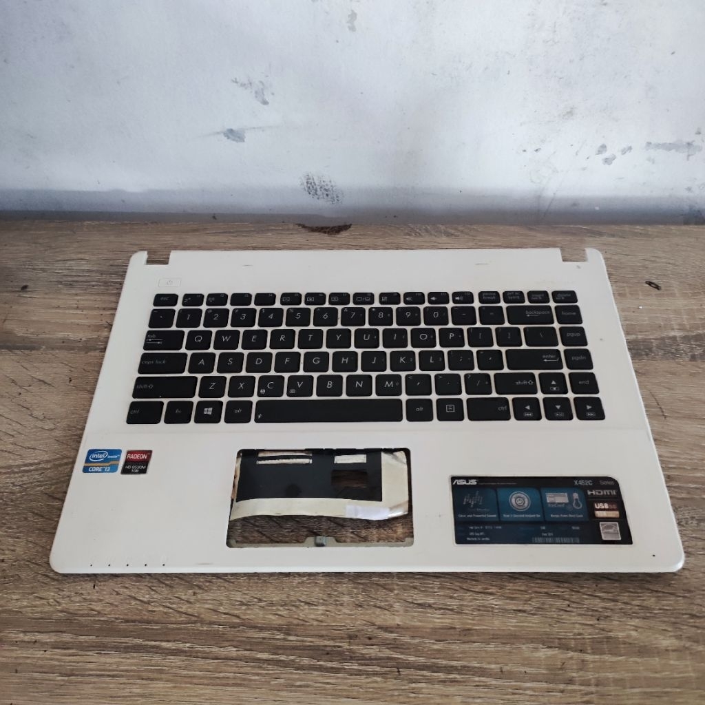 Casing Case Kesing Frame Kesing Frame Keyboard Laptop Casing Case Kesing Bottom Bawah Laptop Asus X4