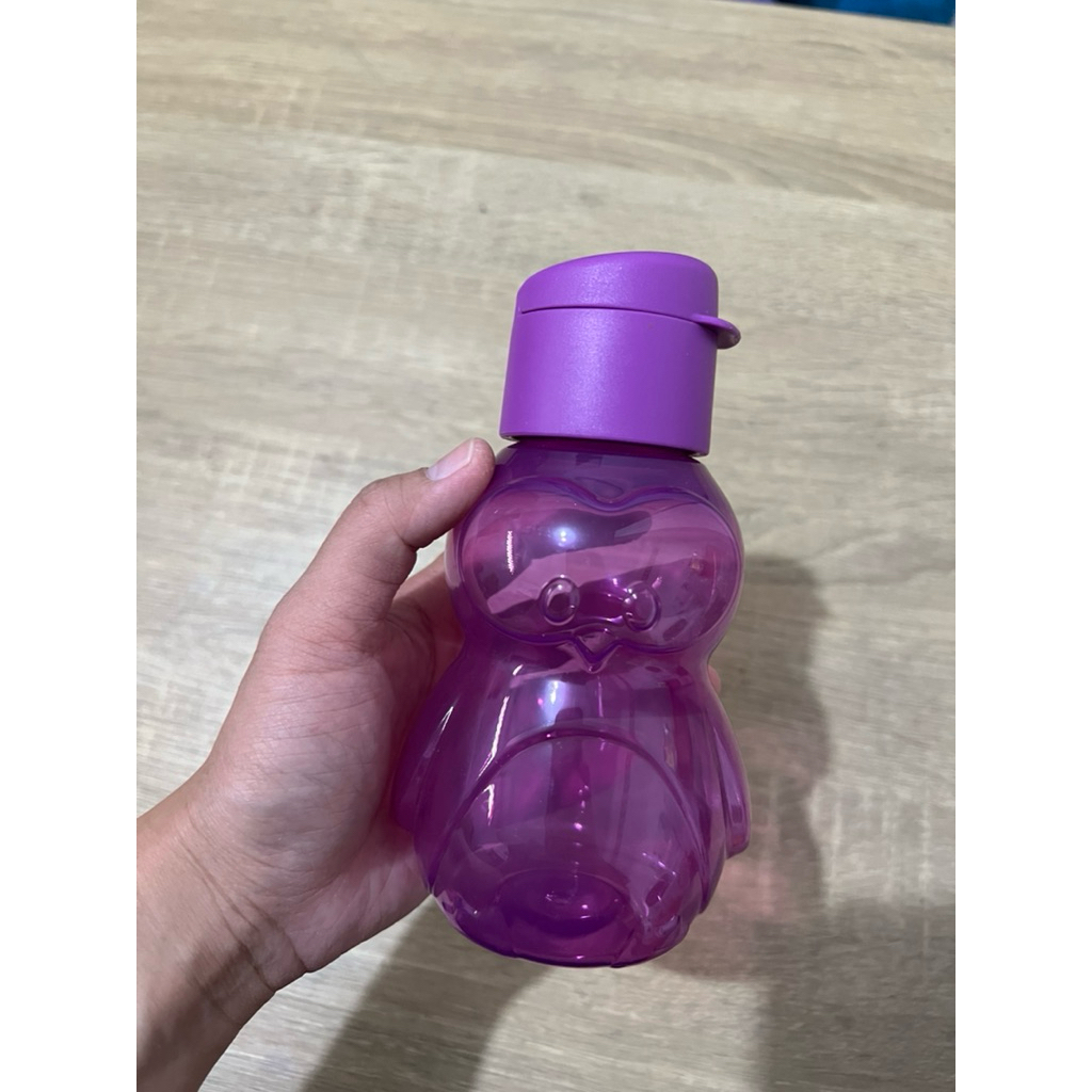 BOTOL MINUM TUPPERWARE UNGU PENGUIN ECO KIDS